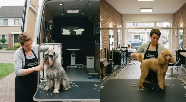 Mobiel Hondentrimsalon of een Vast Trimsalon: Wat is de Beste Keuze?